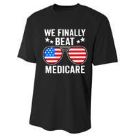 We Finally Beat Medicare Performance Sprint T-Shirt