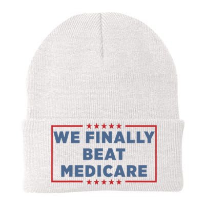 We Finally Beat Medicare Knit Cap Winter Beanie