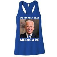 We Finally Beat Medicare Women's Racerback Tank