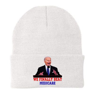 We Finally Beat Medicare Knit Cap Winter Beanie