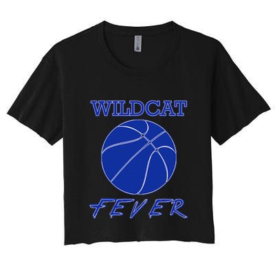 Wildcat Fever Basketball Wildcats Crop Top