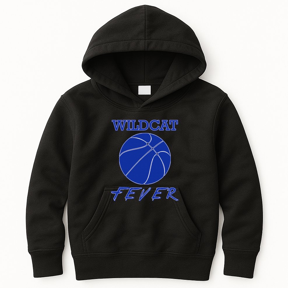 Wildcat Fever Basketball Wildcats Kids Hoodie