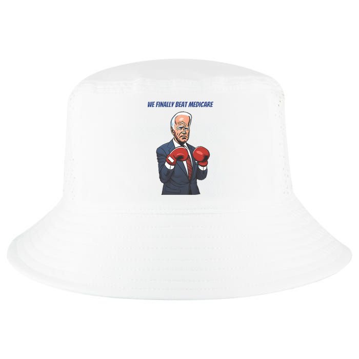 We Finally Beat Medicare Joe Biden Trump Cool Comfort Performance Bucket Hat