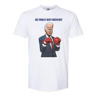 We Finally Beat Medicare Joe Biden Trump Softstyle CVC T-Shirt