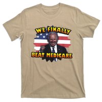 We Finally Beat Medicare Joe Biden Trump Political Debate T-Shirt