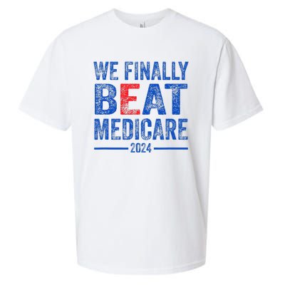 We Finally Beat Medicare Sueded Cloud Jersey T-Shirt