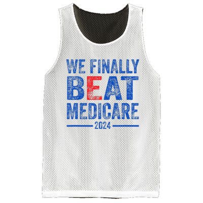 We Finally Beat Medicare Mesh Reversible Basketball Jersey Tank