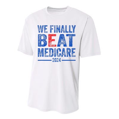 We Finally Beat Medicare Performance Sprint T-Shirt