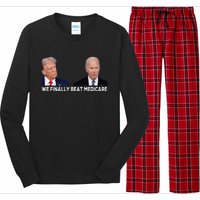 We Finally Beat Medicare Long Sleeve Pajama Set