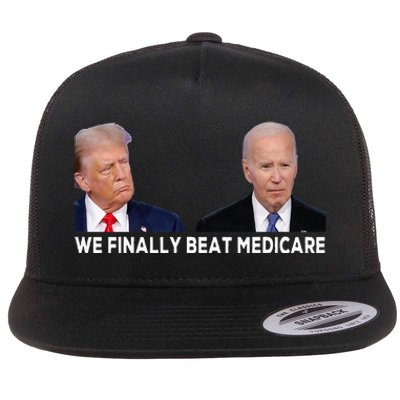 We Finally Beat Medicare Flat Bill Trucker Hat