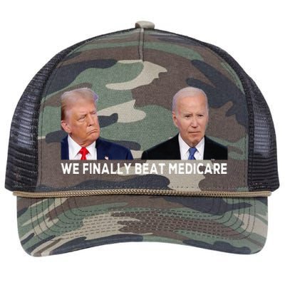 We Finally Beat Medicare Retro Rope Trucker Hat Cap