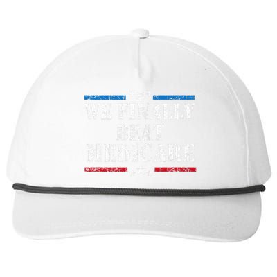 We Finally Beat Medicare Snapback Five-Panel Rope Hat