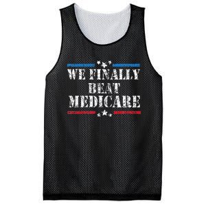 We Finally Beat Medicare Mesh Reversible Basketball Jersey Tank