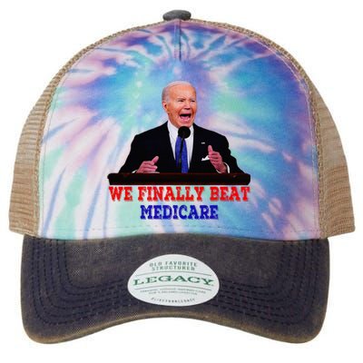 We Finally Beat Medicare Legacy Tie Dye Trucker Hat