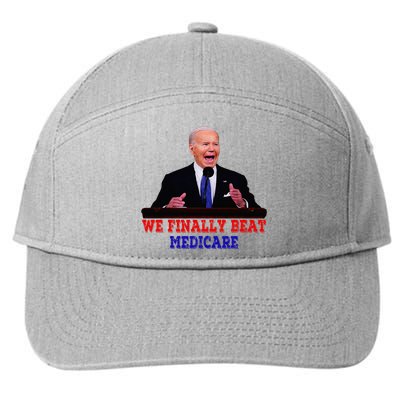 We Finally Beat Medicare 7-Panel Snapback Hat