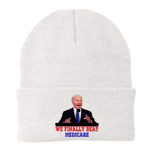 We Finally Beat Medicare Knit Cap Winter Beanie