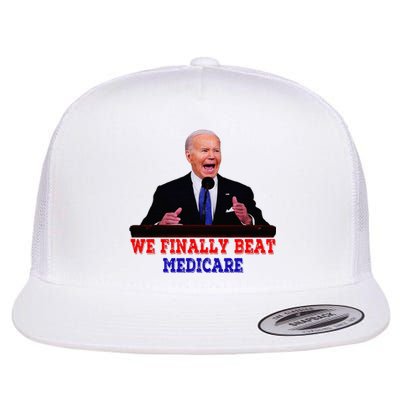 We Finally Beat Medicare Flat Bill Trucker Hat