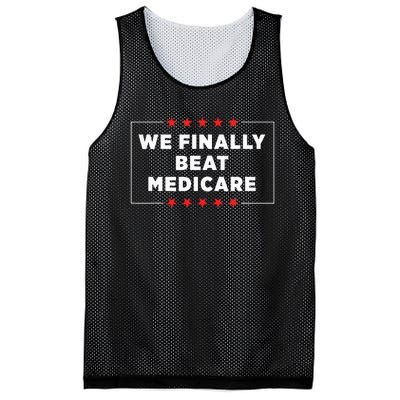 We Finally Beat Medicare Mesh Reversible Basketball Jersey Tank