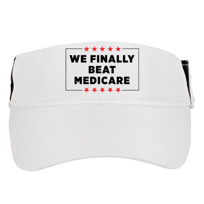 We Finally Beat Medicare Funny Adult Drive Performance Visor