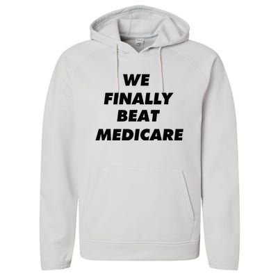 We Finally Beat Medicare Usa America Performance Fleece Hoodie