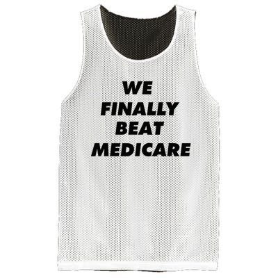 We Finally Beat Medicare Usa America Mesh Reversible Basketball Jersey Tank