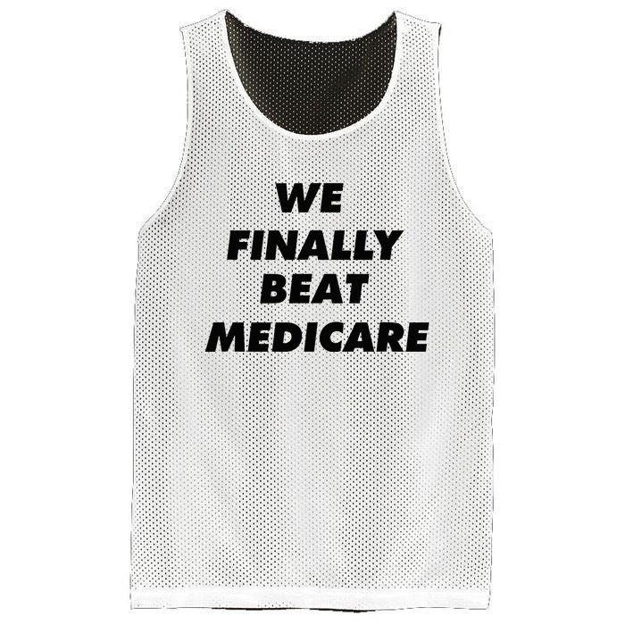 We Finally Beat Medicare Usa America Mesh Reversible Basketball Jersey Tank