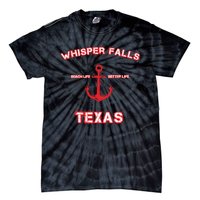 Whisper Falls Beach Life Better Life Texas Tie-Dye T-Shirt