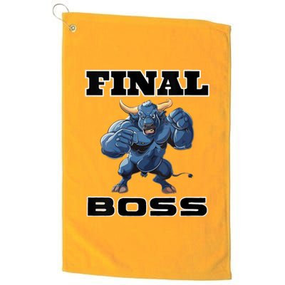 Wrestlings Final Boss Platinum Collection Golf Towel