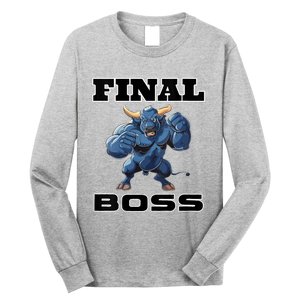 Wrestlings Final Boss Long Sleeve Shirt