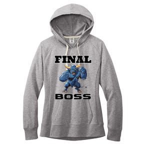 Wrestlings Final Boss Women's Fleece Hoodie