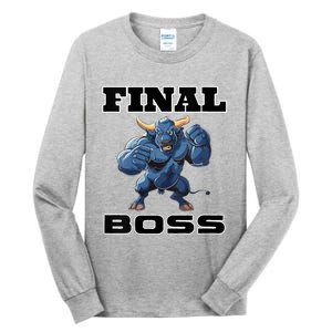 Wrestlings Final Boss Tall Long Sleeve T-Shirt