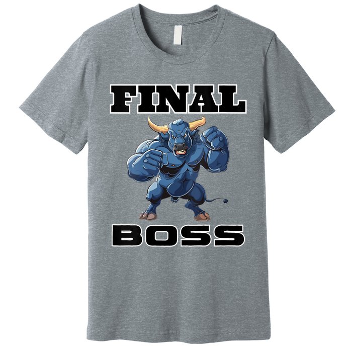 Wrestlings Final Boss Premium T-Shirt