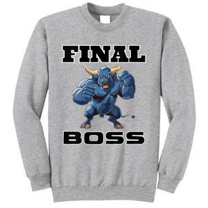 Wrestlings Final Boss Tall Sweatshirt