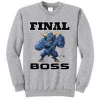 Wrestlings Final Boss Tall Sweatshirt