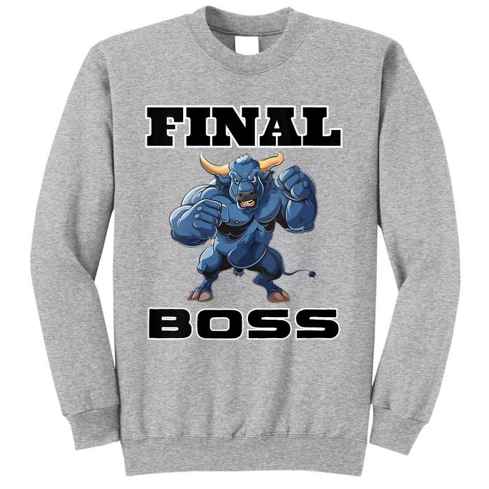 Wrestlings Final Boss Tall Sweatshirt