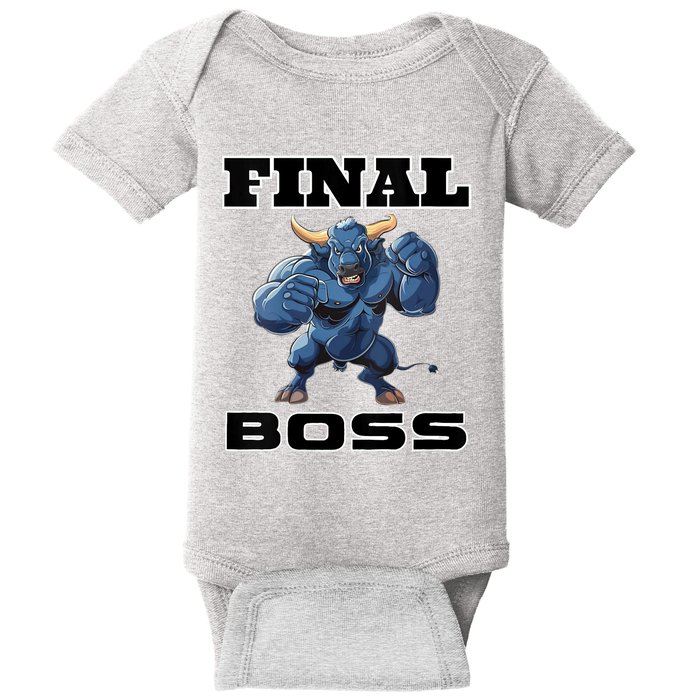 Wrestlings Final Boss Baby Bodysuit