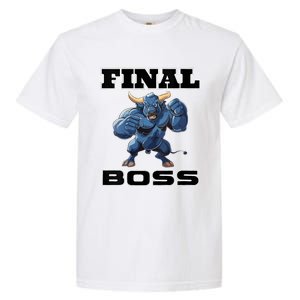 Wrestlings Final Boss Garment-Dyed Heavyweight T-Shirt