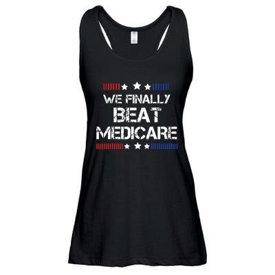 We Finally Beat Medicare Ladies Essential Flowy Tank