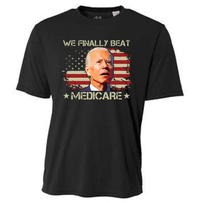 We Finally Beat Medicare Cooling Performance Crew T-Shirt