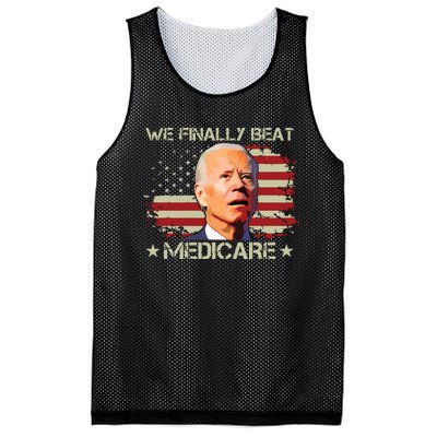 We Finally Beat Medicare Mesh Reversible Basketball Jersey Tank