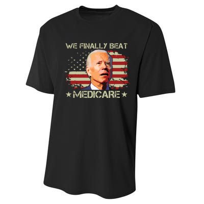 We Finally Beat Medicare Performance Sprint T-Shirt