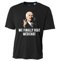 We Finally Beat Medicare Joe Biden Cooling Performance Crew T-Shirt