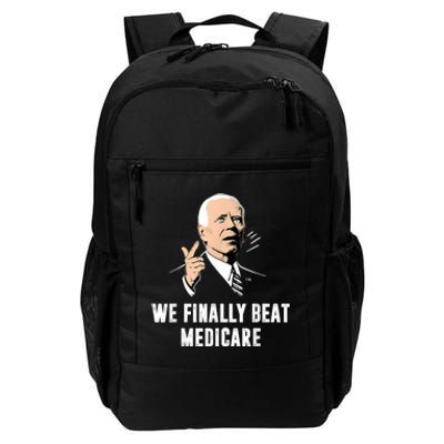 We Finally Beat Medicare Joe Biden Daily Commute Backpack