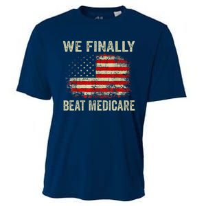 We Finally Beat Medicare Cooling Performance Crew T-Shirt