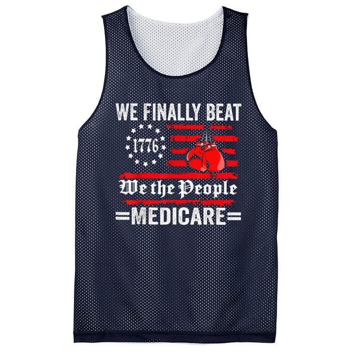 We Finally Beat Medicare Mesh Reversible Basketball Jersey Tank