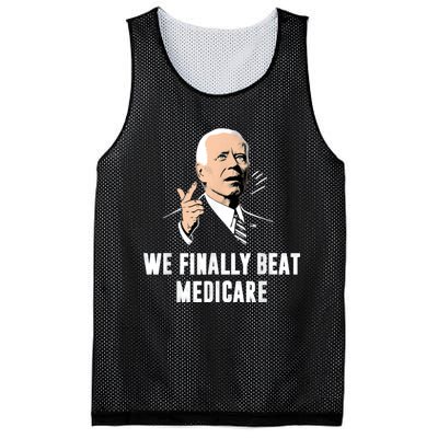 We Finally Beat Medicare Mesh Reversible Basketball Jersey Tank