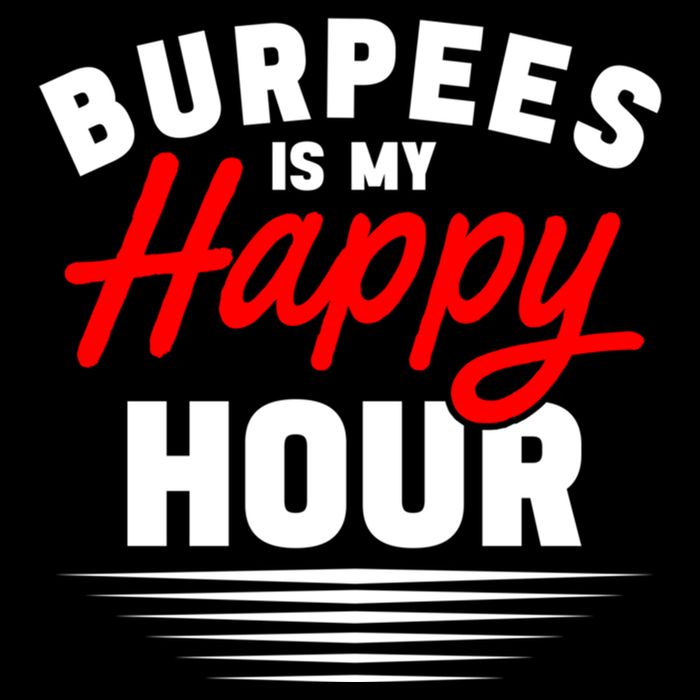 Workout Fitness Burbees Is My Happy Hour Gift City Backpack