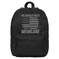 We Finally Beat Medicare 16 in Basic Backpack