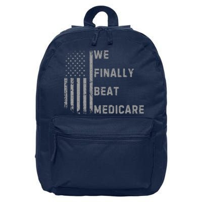 We Finally Beat Medicare Funny Joke 16 in Basic Backpack