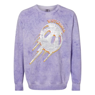 Wiffleball Flying Ball Colorblast Crewneck Sweatshirt